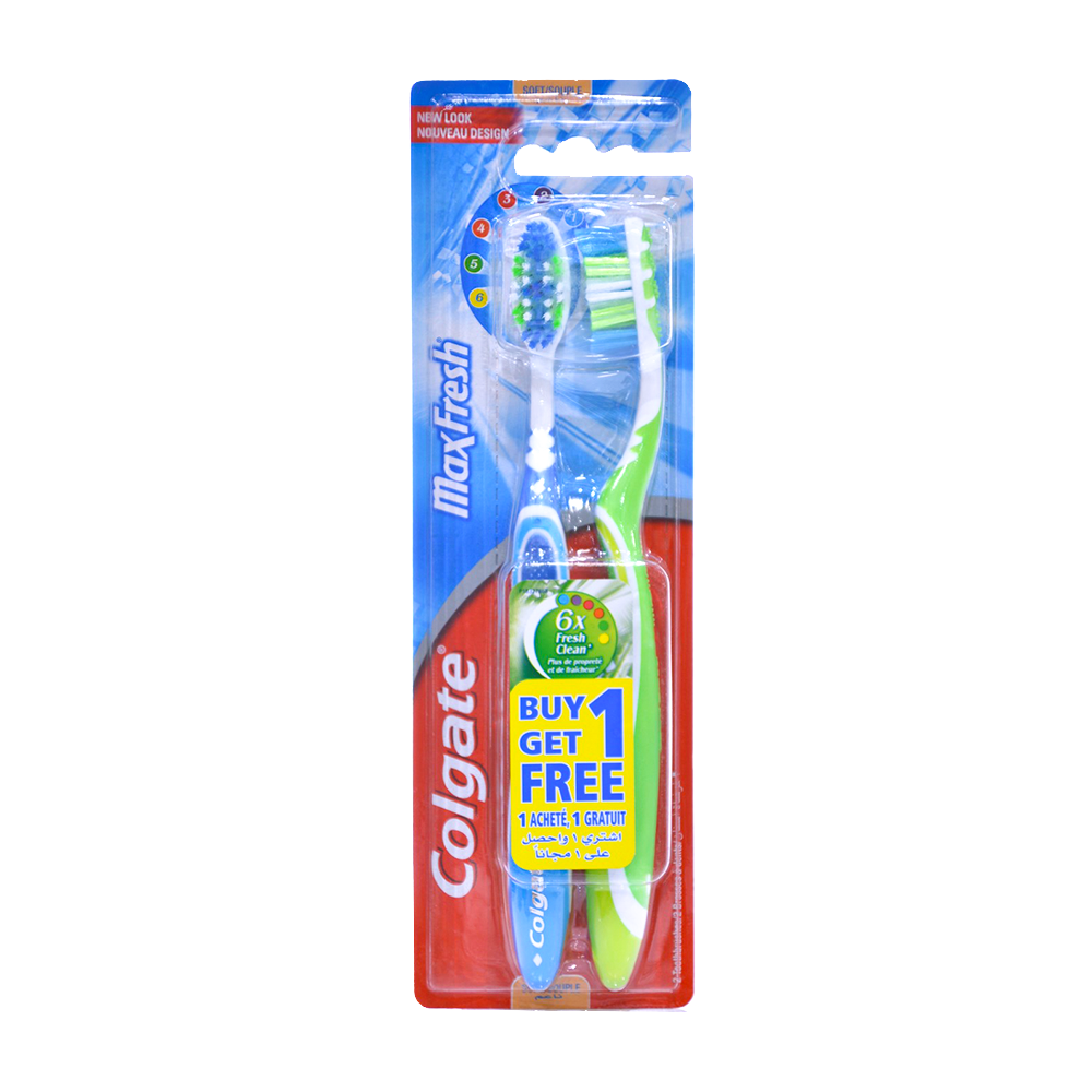 BAD Colgate Maxfresh 1+1 Soft