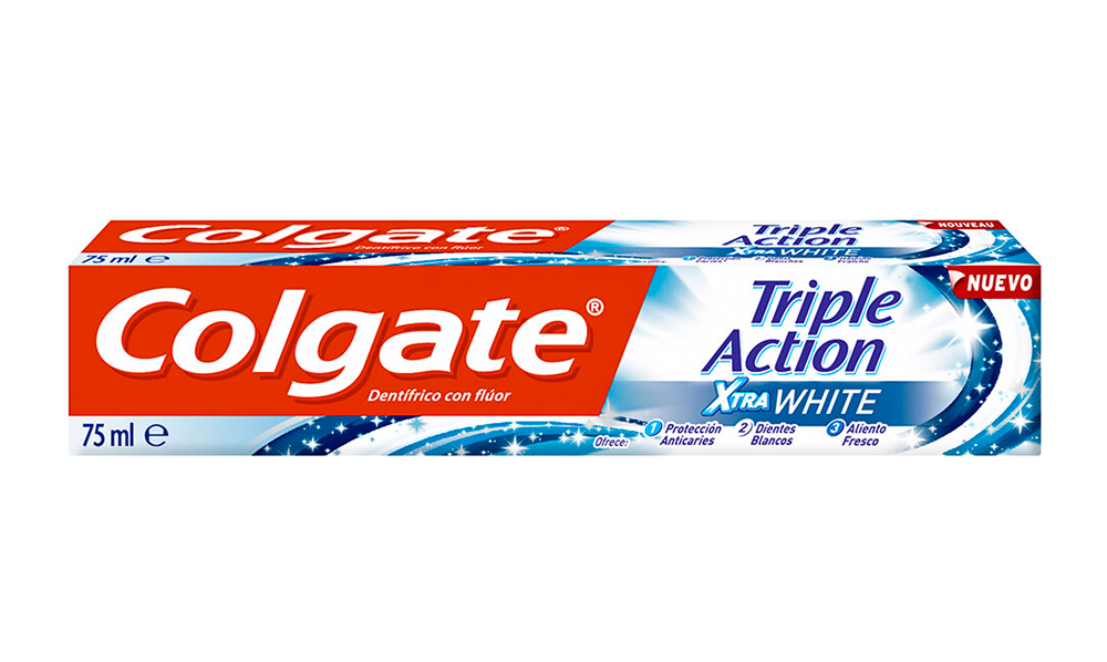 Dent Colgate Triple Action Extra White 75ML