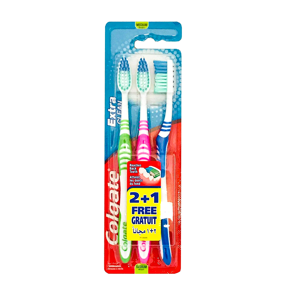 BAD Colgate Extra Clean 2+1 Medium