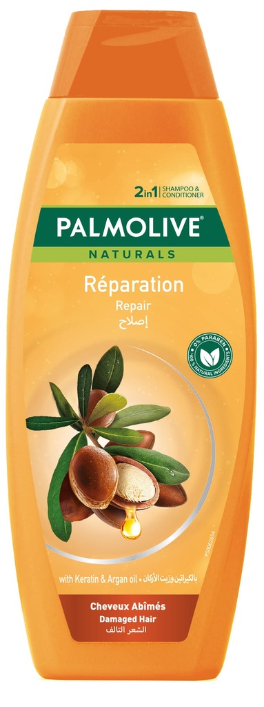 Shampoing Palmolive Argan&Keratin 380ML
