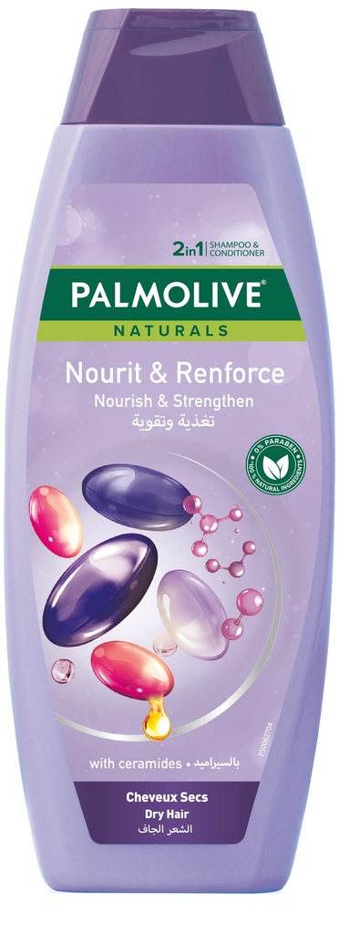 Shampoing Palmolive Cheveux sec 380 ML