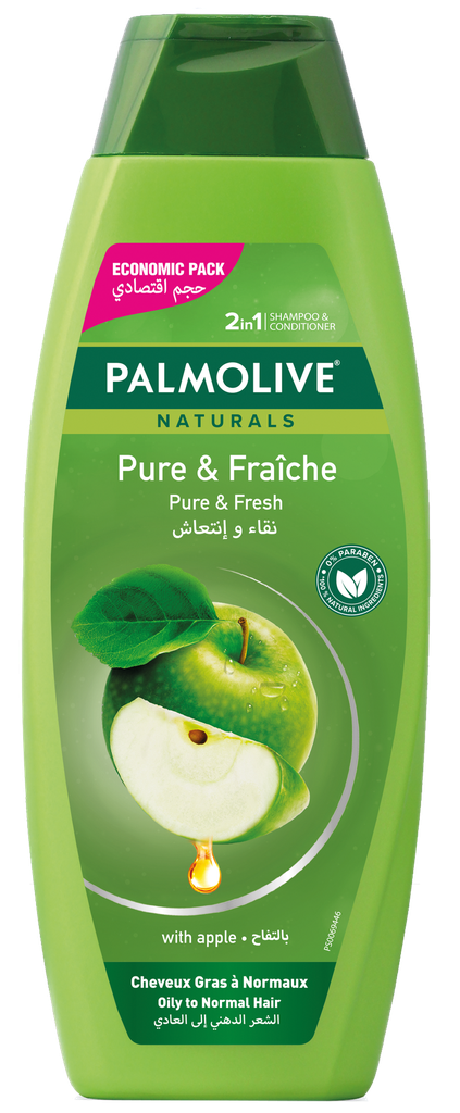 Shampoing Palmolive Pure&Fraîche 600 Ml
