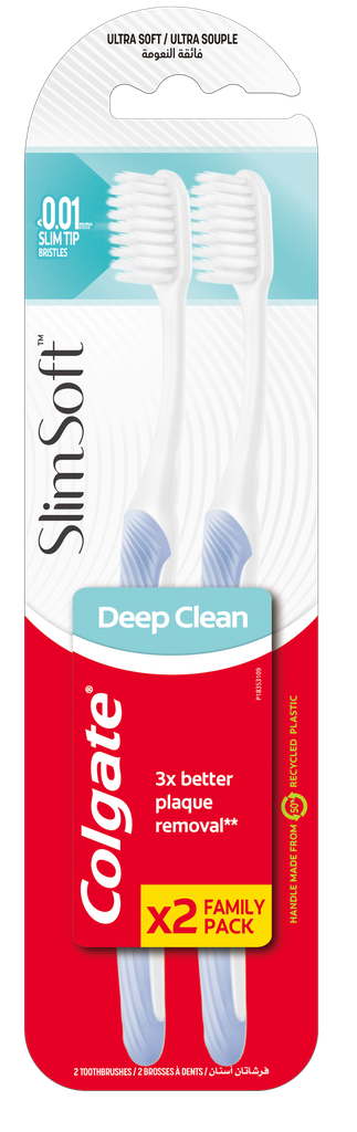 BAD Colgate Slim Soft Lot de 2