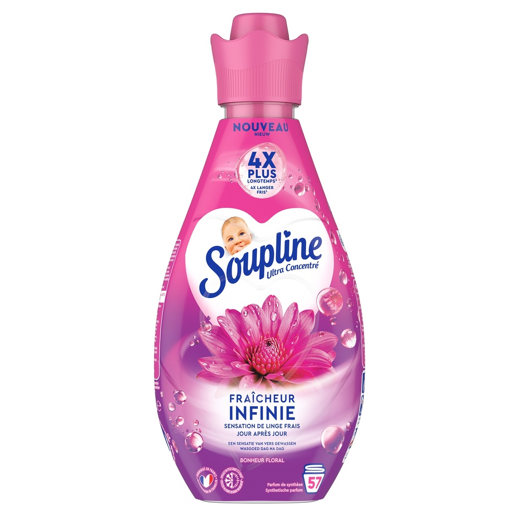 Soupline concentré Ultra Fraicheur Rosée 800 ML