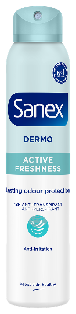 Sanex Spray 72h Dermo Active Freshness  200ML