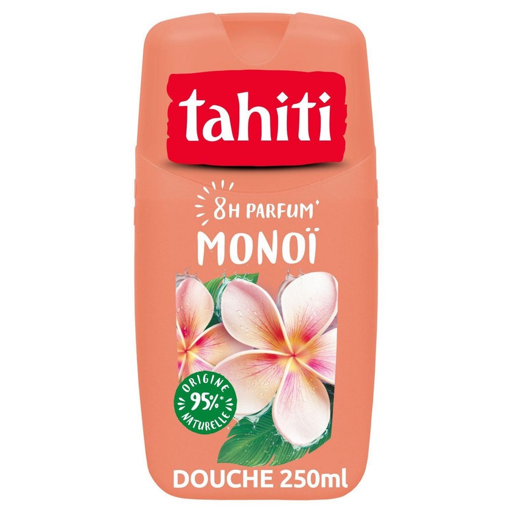 Gel Douche Tahiti 8h MONOI & FRA 250ML