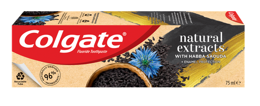 [61024991] Dent Colgate Natural Habba Sauda 75ML