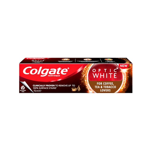 [61042607] Dent Colgate Optic White Anti Tabac 75ML